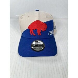 New Era Men's M/L Buffalo Bills Sideline Historic 39THIRTY Stretch Fit Hat NEW